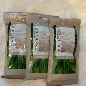 Biolage Plant-Based Haircolor Vegan Formula: Cashew Beige x3